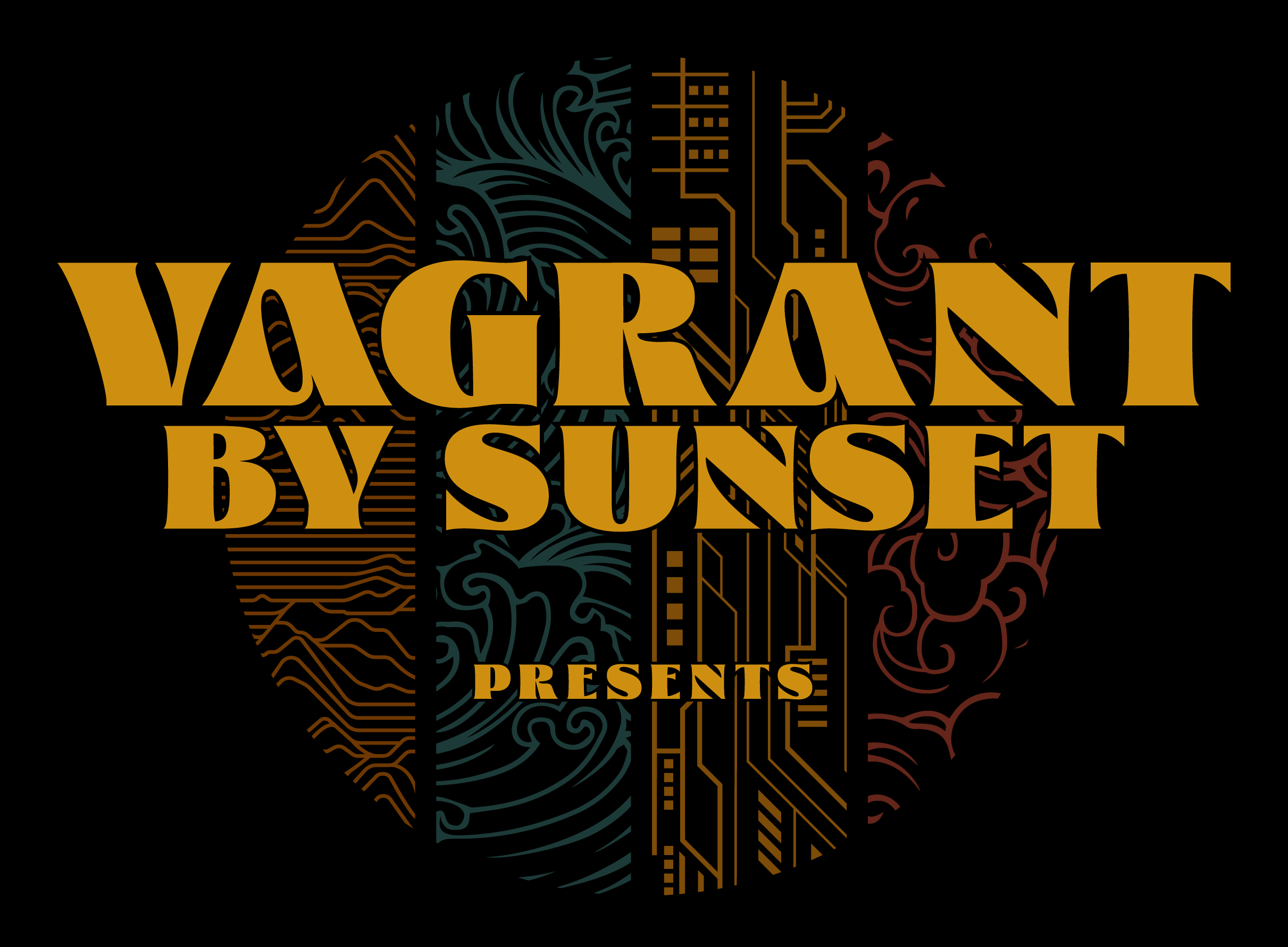 Vagrant by Sunset logo designed by Joshua Jenkins